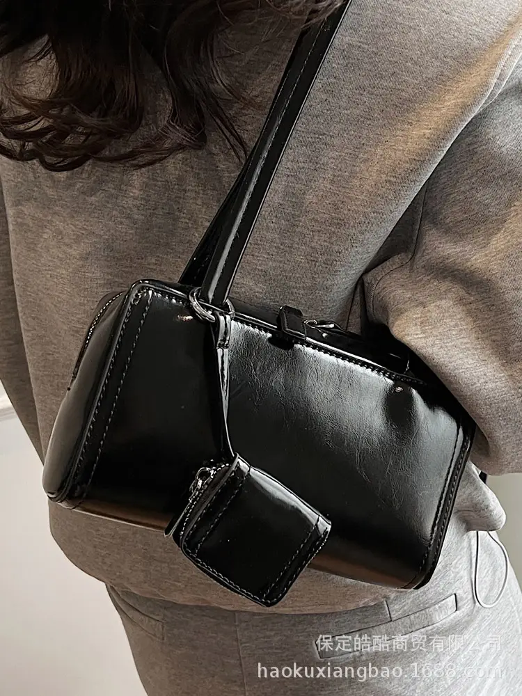 Women's Cream White Shoulder Bag 2024 New Casual - Image 10