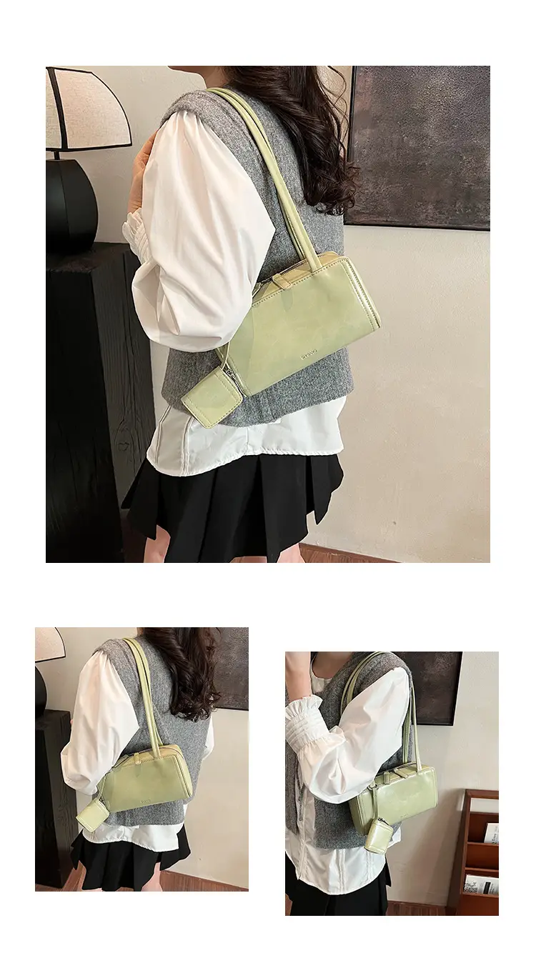Women's Cream White Shoulder Bag 2024 New Casual — feature 13