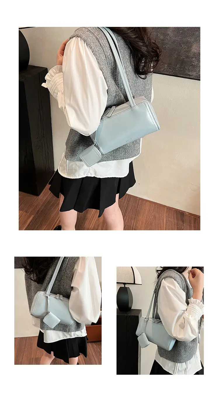 Women's Cream White Shoulder Bag 2024 New Casual — feature 15