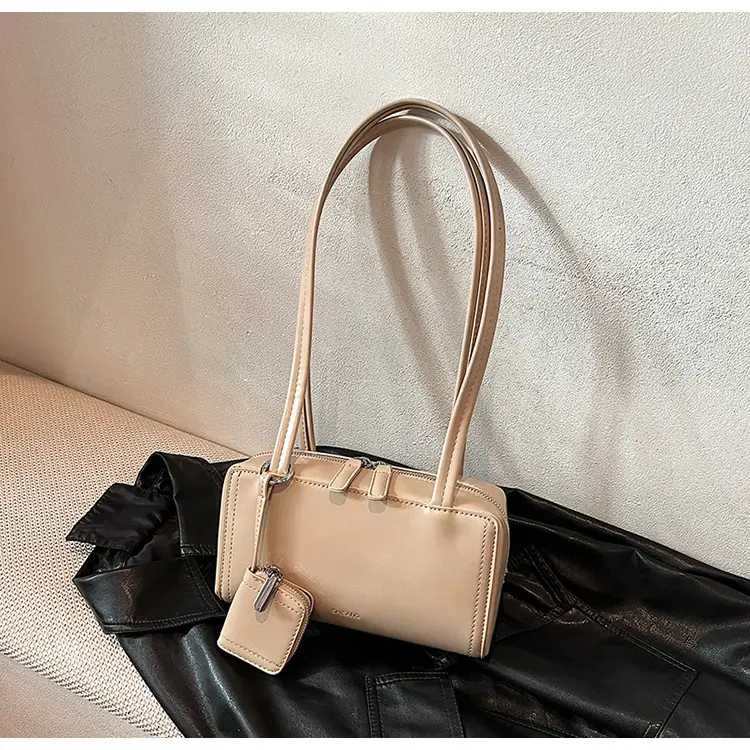 Women's Cream White Shoulder Bag 2024 New Casual — feature 17