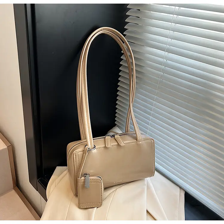 Women's Cream White Shoulder Bag 2024 New Casual — feature 18