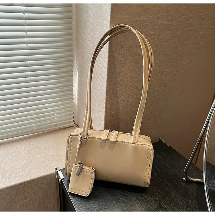 Women's Cream White Shoulder Bag 2024 New Casual — feature 19