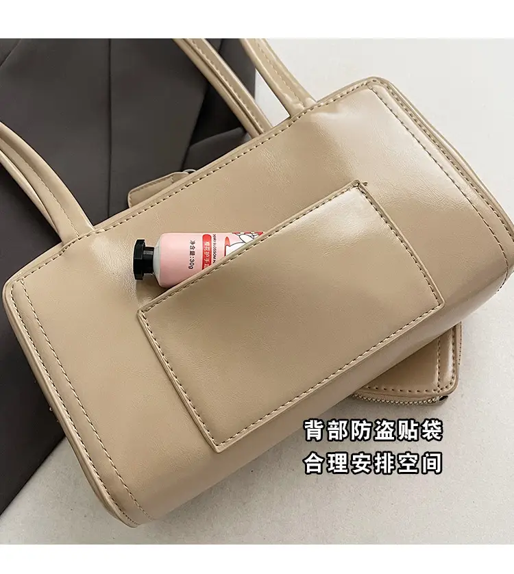 Women's Cream White Shoulder Bag 2024 New Casual — feature 6
