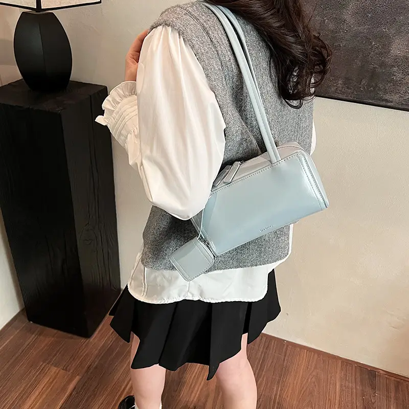 Women's Cream White Shoulder Bag 2024 New Casual - Image 4