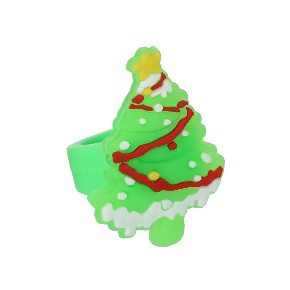 New Candy Christmas Finger Ring Emoji Ring - Image 3