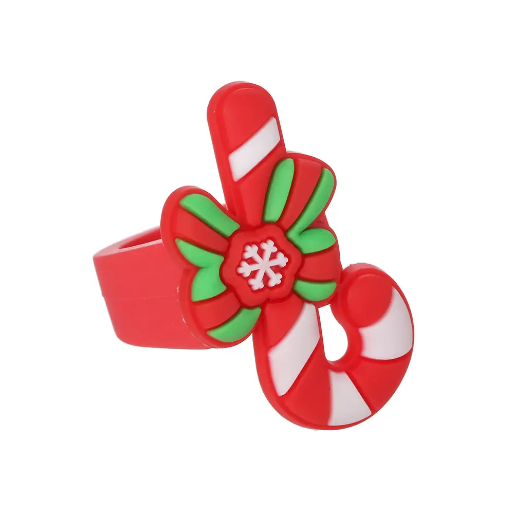 New Candy Christmas Finger Ring Emoji Ring — feature 7