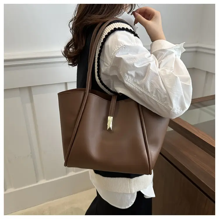 Pink Lock Buckle Shoulder Bag for Women — feature 15
