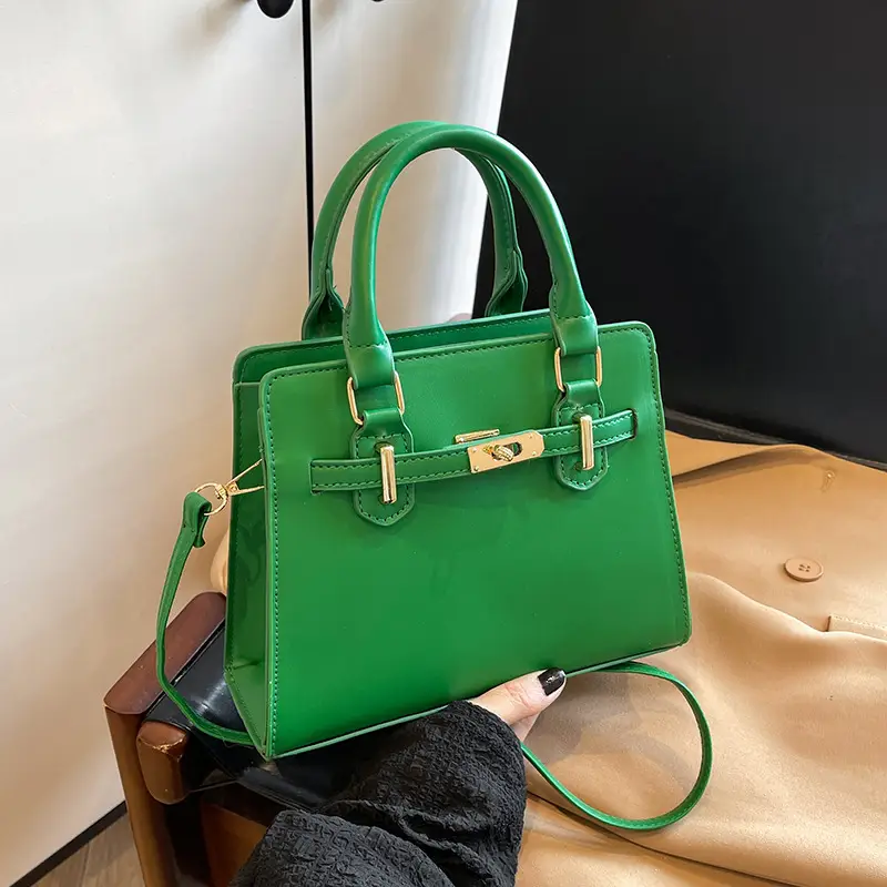 Green Western Style Shoulder Crossbody Bag for Women - Image 4