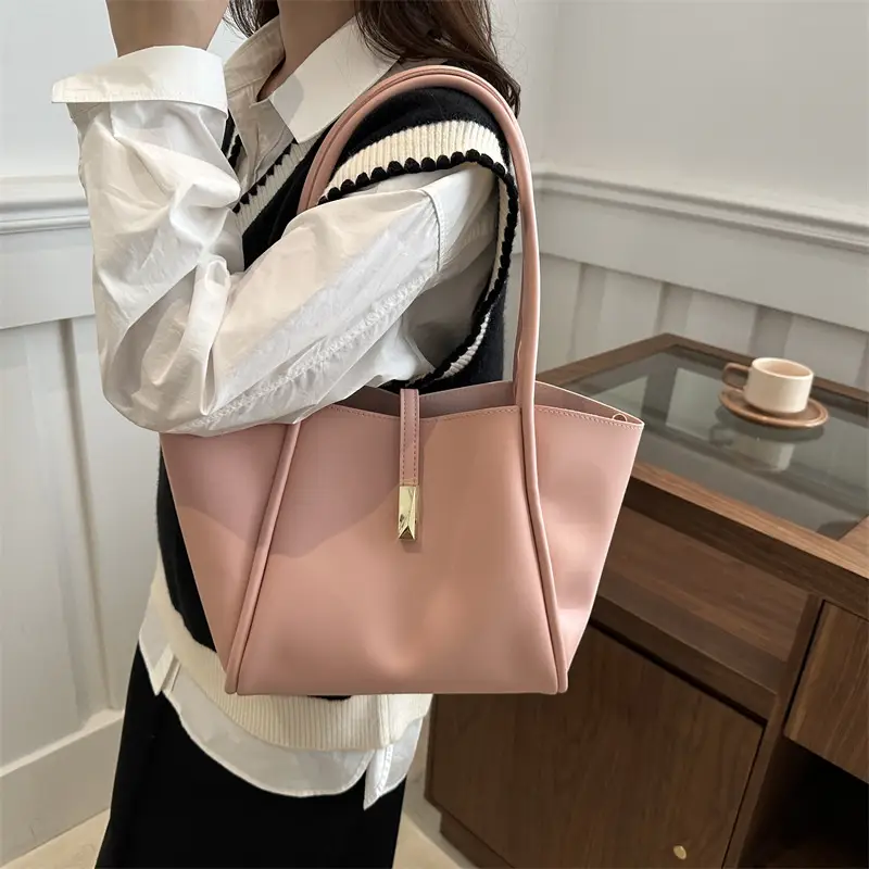 Vintage Textured Large Capacity Women's Tote Bag - Image 9