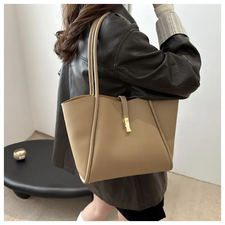 Vintage Textured Large Capacity Women's Tote Bag — feature 10