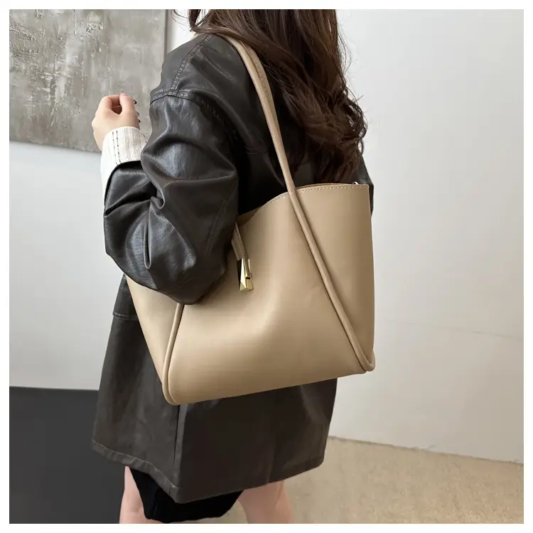 Vintage Textured Large Capacity Women's Tote Bag — feature 11