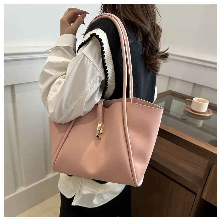 Vintage Textured Large Capacity Women's Tote Bag — feature 13