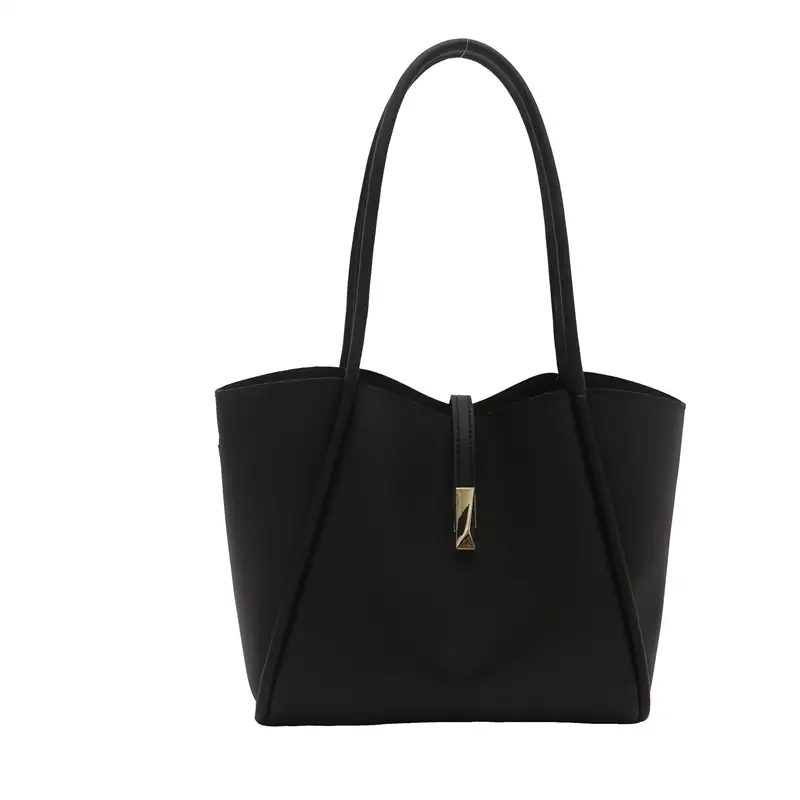 Vintage Textured Large Capacity Women's Tote Bag - Image 2