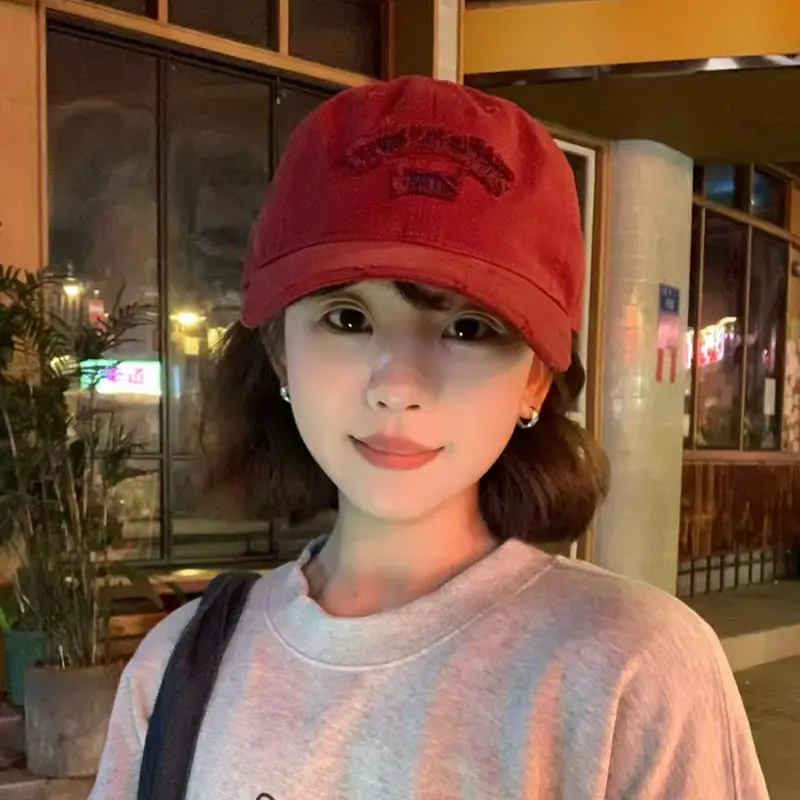 Spring New Baseball Cap Wide Brim Sunshade Hat - Image 3