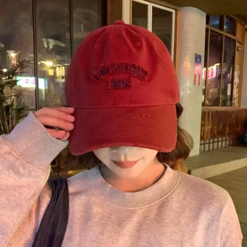 Spring New Baseball Cap Wide Brim Sunshade Hat - Image 4
