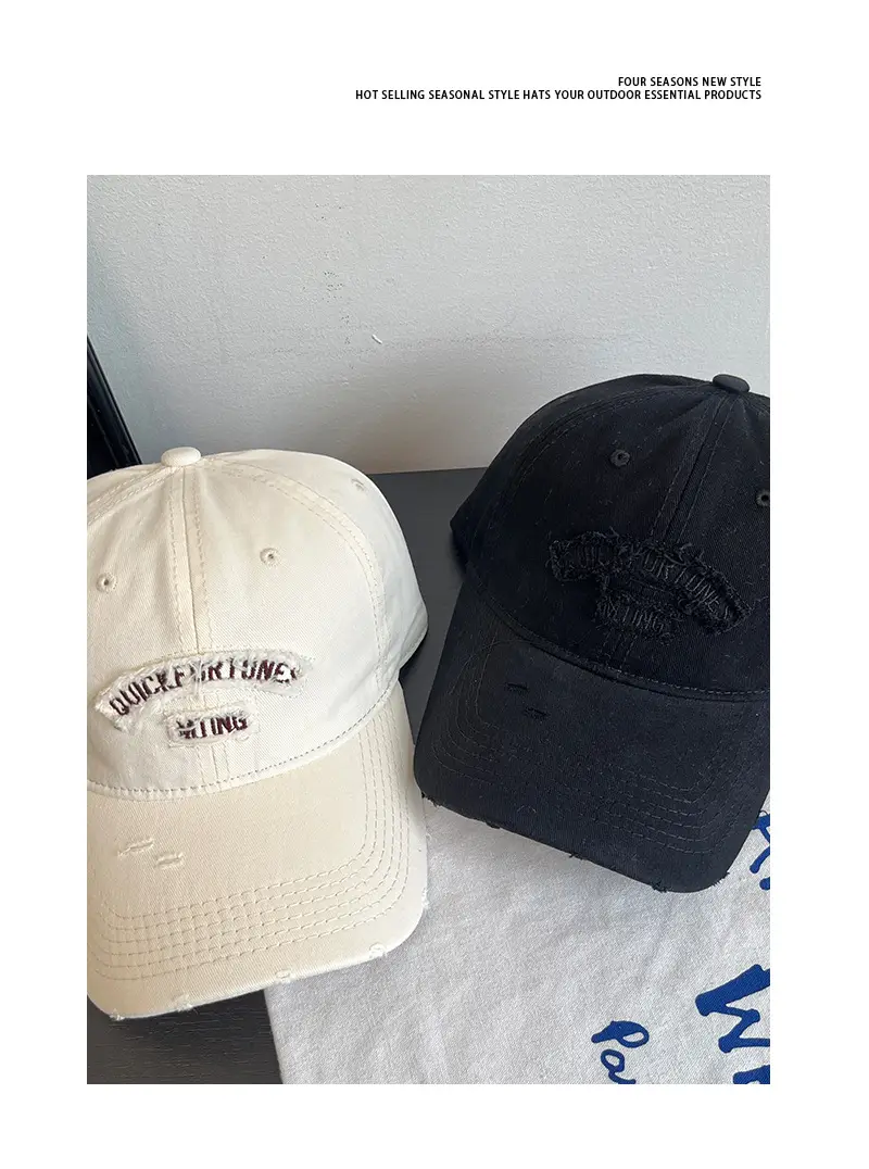 Spring New Baseball Cap Wide Brim Sunshade Hat — feature 6