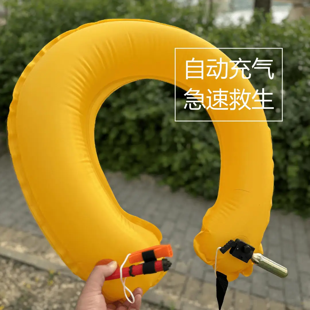 Automatic Inflatable Edd Emergency Rescue Car-Mounted Lifebuoy Life-Saving Emergency Fall-In-Water Bag Self-Rescue Equipment — feature 9