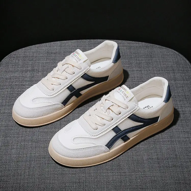 Women's White Mesh Flat Casual Shoes 2025 Spring Summer - Image 2