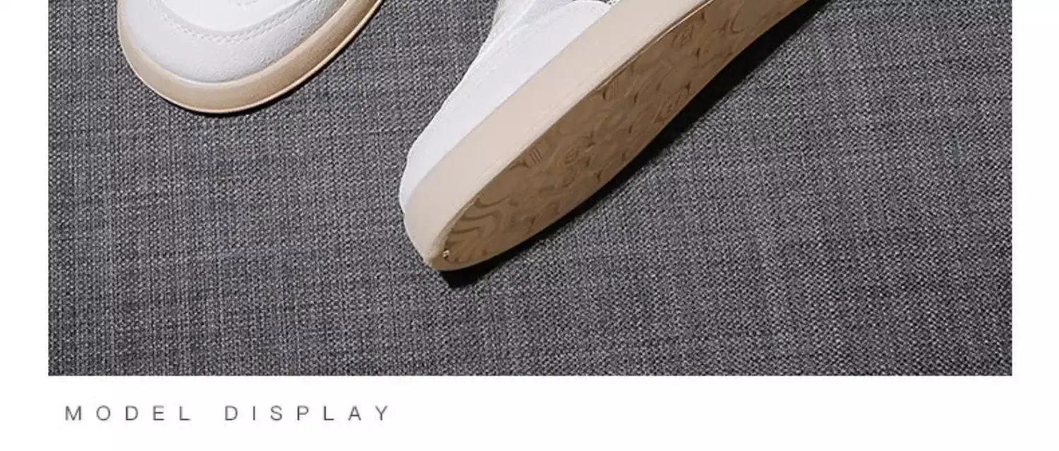 Women's White Mesh Flat Casual Shoes 2025 Spring Summer — feature 7
