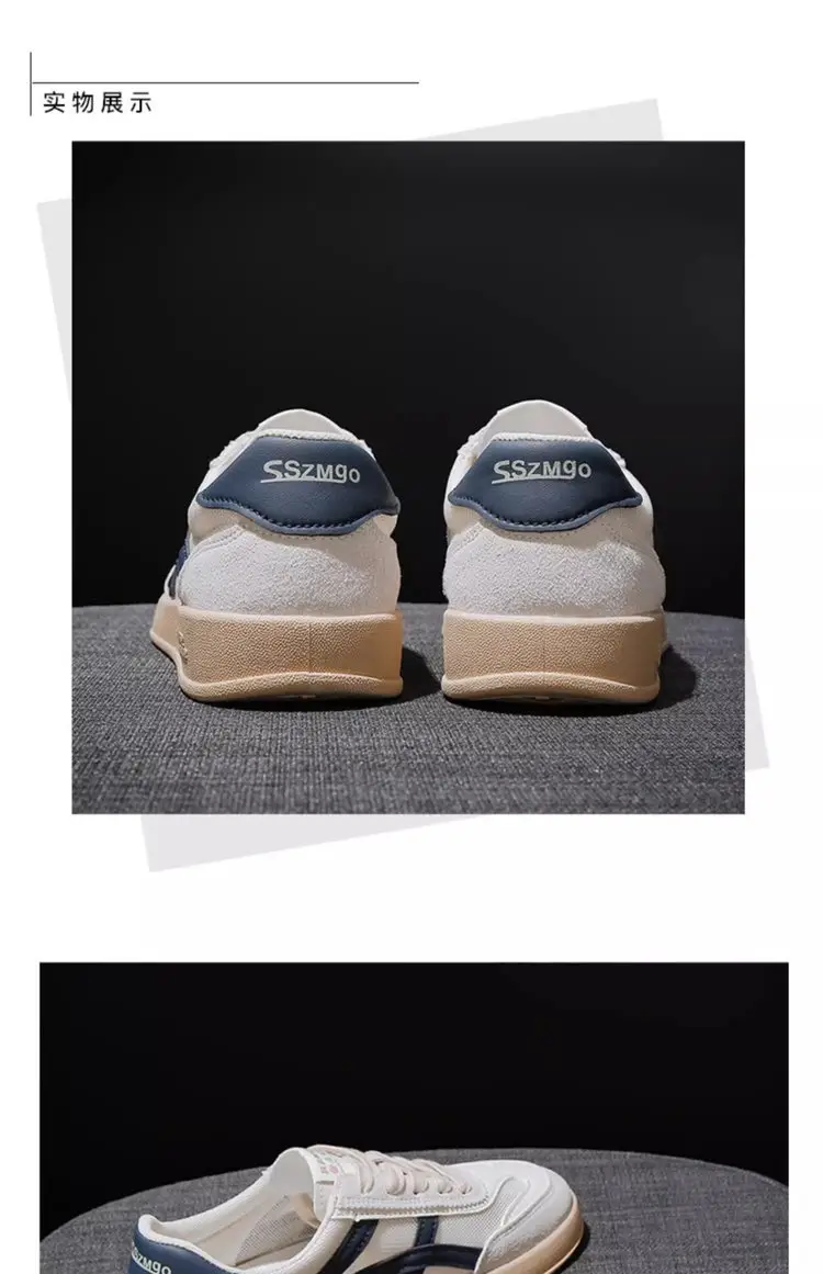 Women's White Mesh Flat Casual Shoes 2025 Spring Summer — feature 8