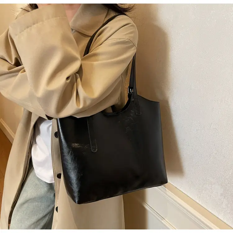 Women Retro Brown Leather Shoulder Bag 2024 — feature 11