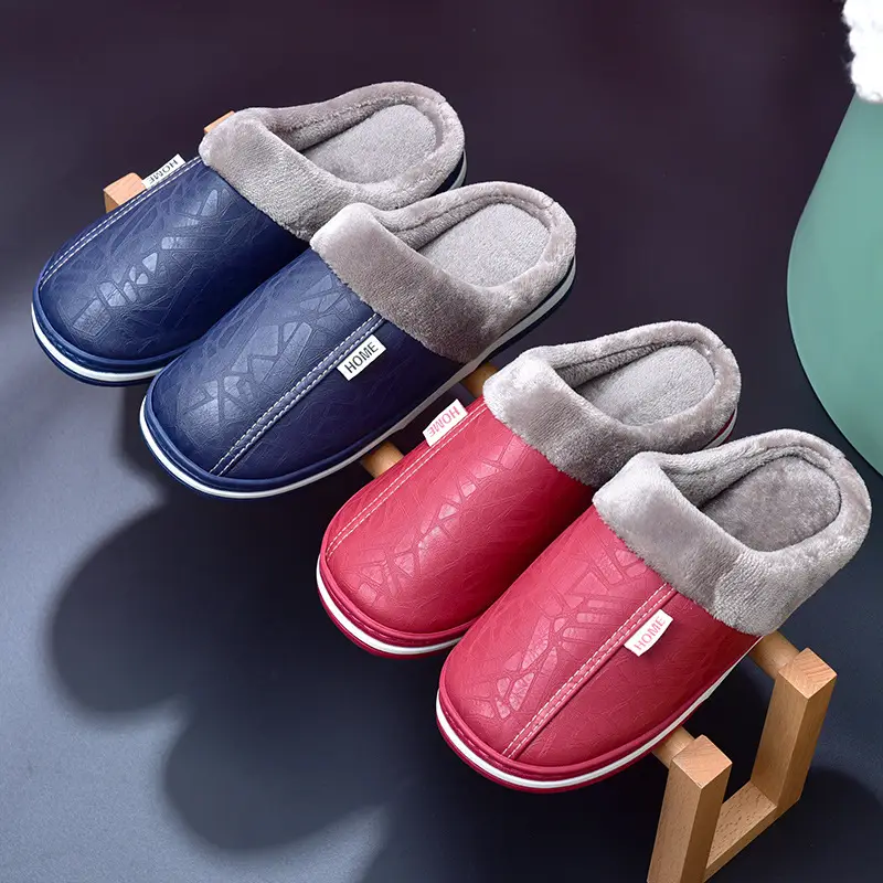 Large Size Elderly Cotton Slippers for Men in Winter Fleece-Lined and Thick Soles for Women Indoor and Outdoor Wear Warm Cotton Shoes Wholesale - Image 7