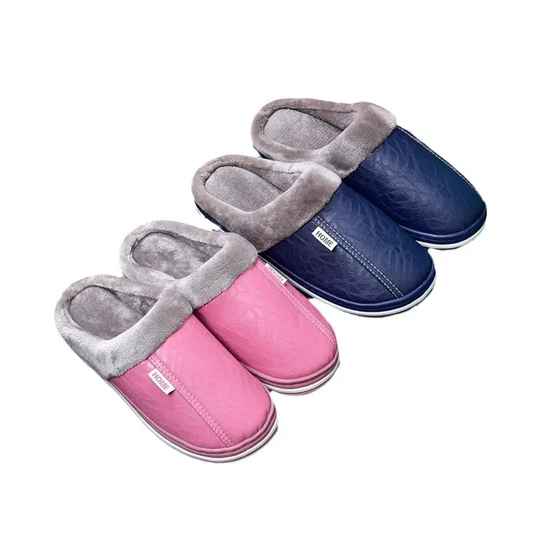 Large Size Elderly Cotton Slippers for Men in Winter Fleece-Lined and Thick Soles for Women Indoor and Outdoor Wear Warm Cotton Shoes Wholesale - Image 9