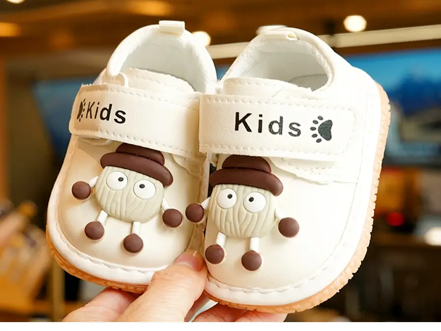 Baby Shoes White Soft Sole 1-2 Years Anti-Slip — feature 4