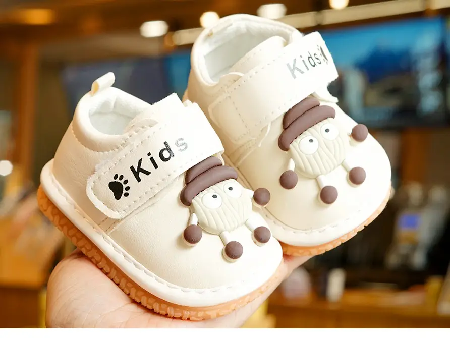 Baby Shoes White Soft Sole 1-2 Years Anti-Slip — feature 5