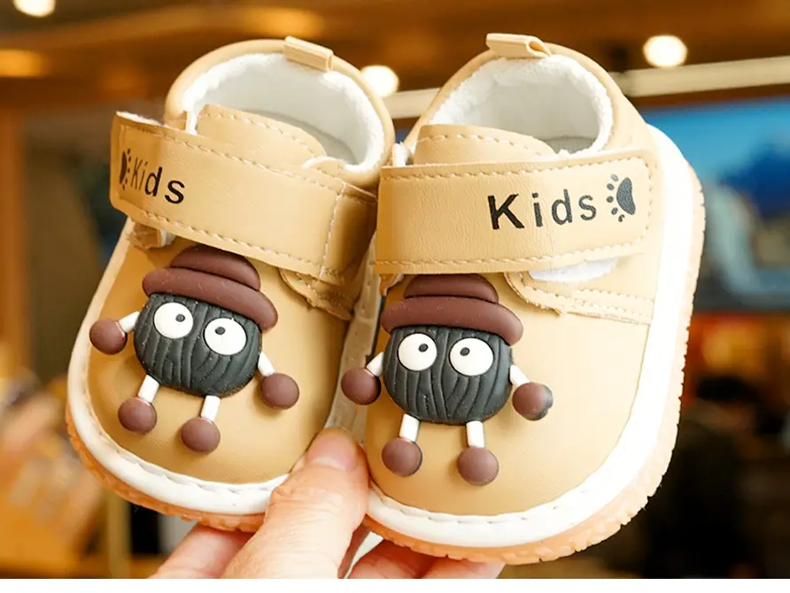 Baby Shoes White Soft Sole 1-2 Years Anti-Slip — feature 9