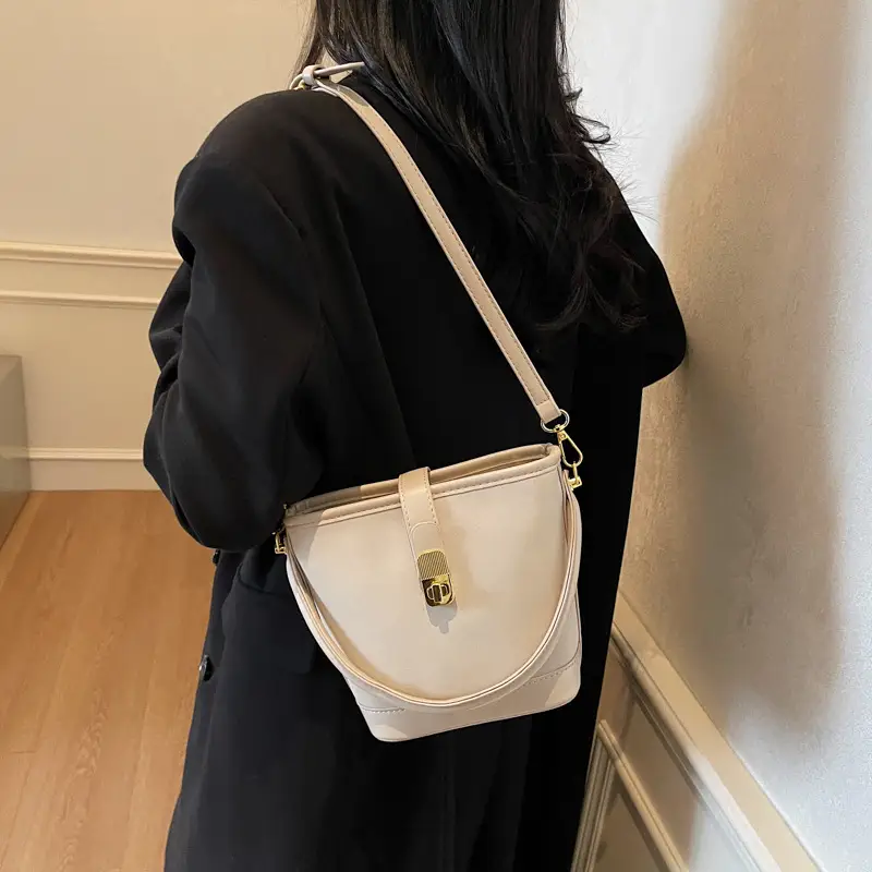 Women's White Shoulder Bag Large Capacity 2025 Trendy - Image 6