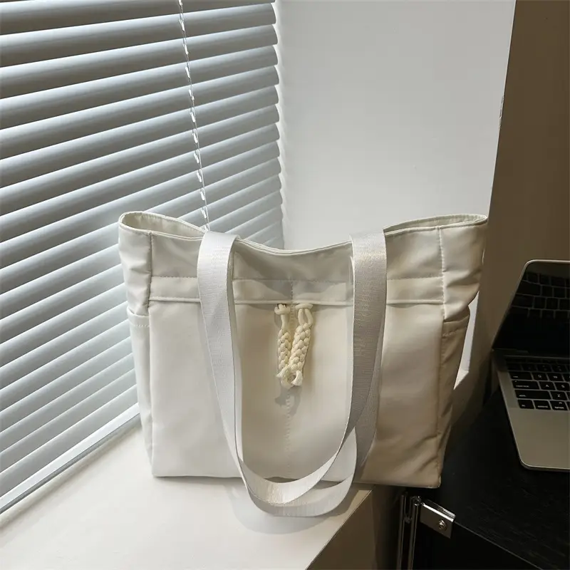 Women's Large Capacity Shoulder Bag Grey 2024 - Image 2