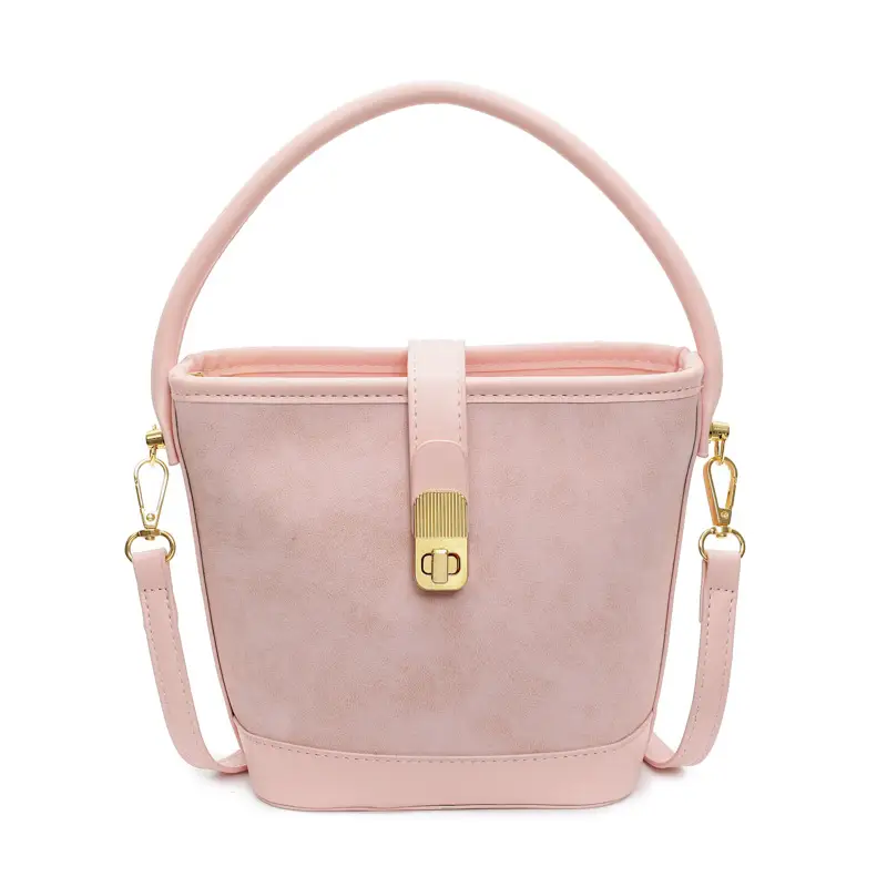 Retro Handheld Bucket Bag Women Brown 2025 - Image 9