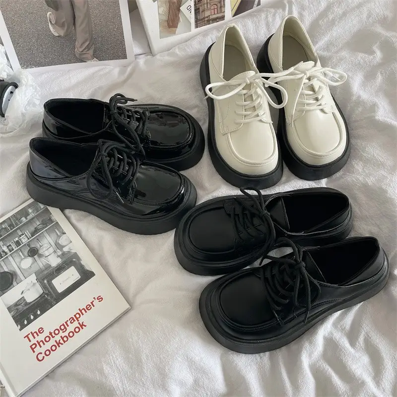 Black British Style Mary Jane Shoes Women 2025 - Image 5