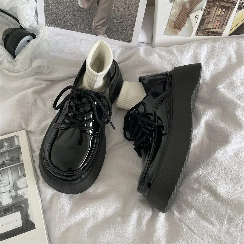 Black British Style Mary Jane Shoes Women 2025 - Image 2