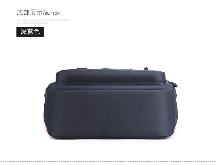 Men's Waterproof Business Shoulder Bag with 12Zeros Zip — feature 24