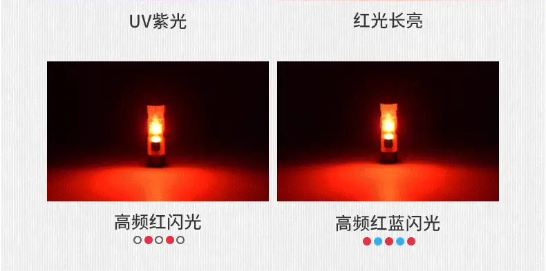 Magnetic Outdoor Flashlight Dimmable Camping Keychain — feature 9