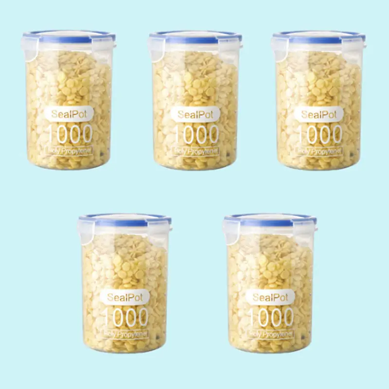 Transparent Sealed Grain Jar 800oz Kitchen Storage - Image 6