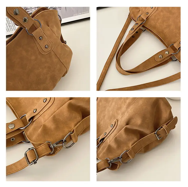 Vintage Frosted Tote Bag Women 2024 New Style — feature 12