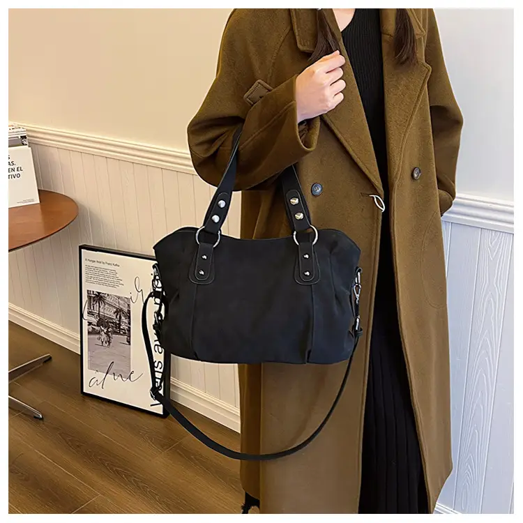 Vintage Frosted Tote Bag Women 2024 New Style — feature 14