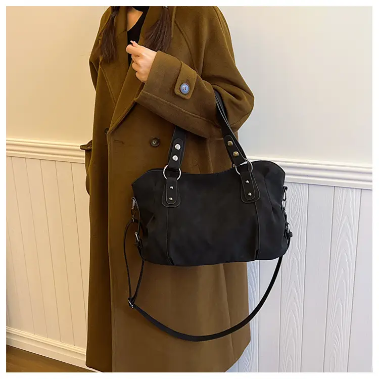 Vintage Frosted Tote Bag Women 2024 New Style — feature 16