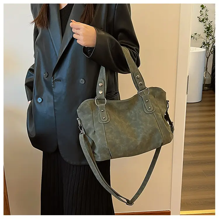 Vintage Frosted Tote Bag Women 2024 New Style — feature 23