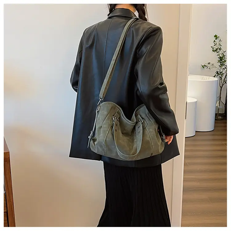Vintage Frosted Tote Bag Women 2024 New Style — feature 24