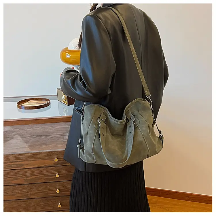 Vintage Frosted Tote Bag Women 2024 New Style — feature 25