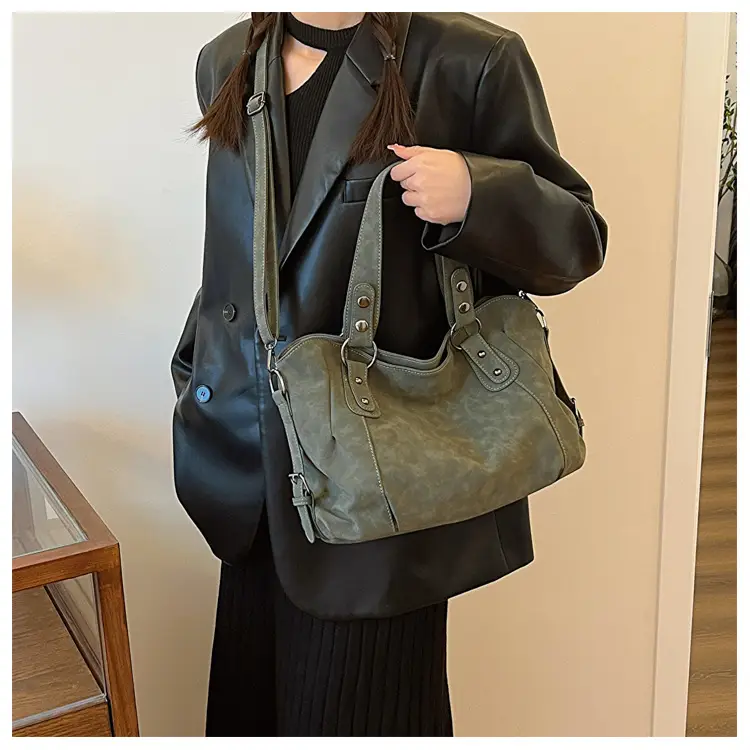 Vintage Frosted Tote Bag Women 2024 New Style — feature 27
