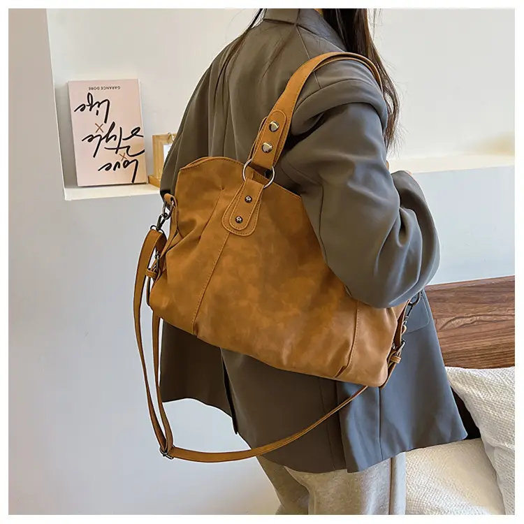 Vintage Frosted Tote Bag Women 2024 New Style — feature 29