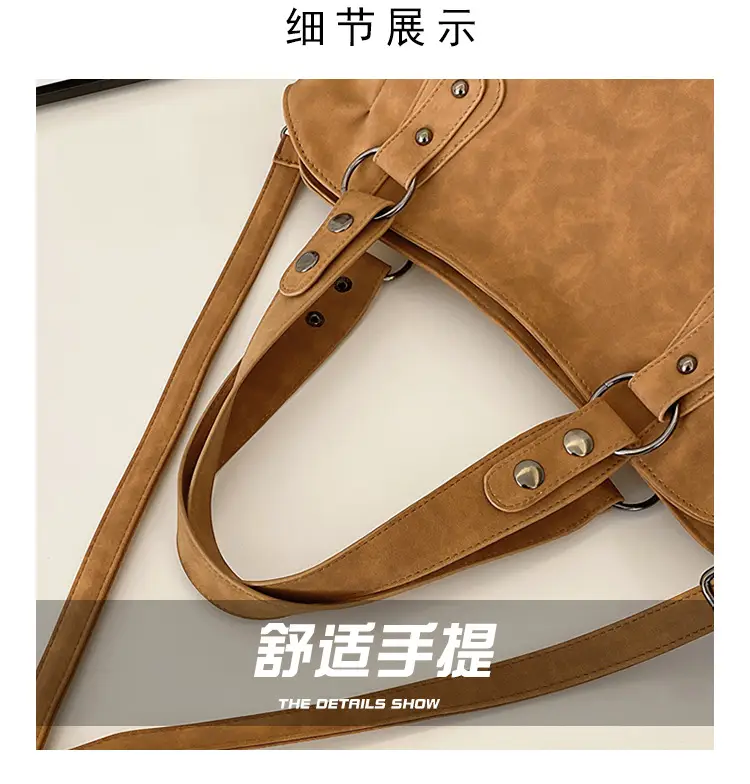 Vintage Frosted Tote Bag Women 2024 New Style — feature 3