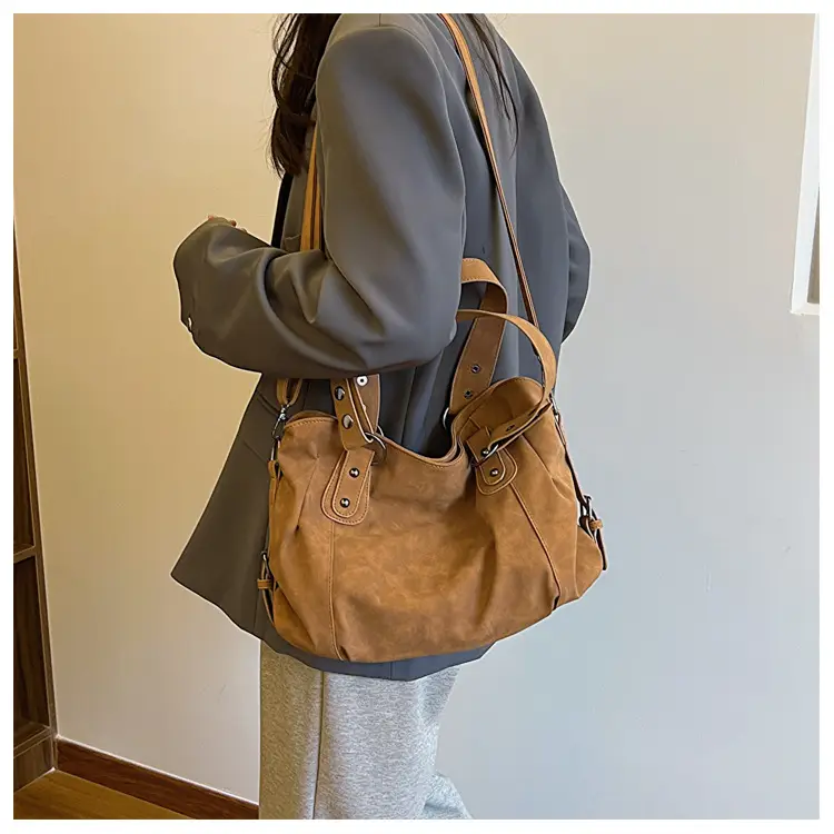 Vintage Frosted Tote Bag Women 2024 New Style — feature 31