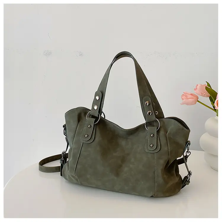 Vintage Frosted Tote Bag Women 2024 New Style — feature 34