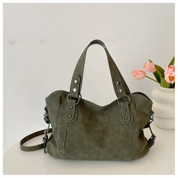 Vintage Frosted Tote Bag Women 2024 New Style — feature 35